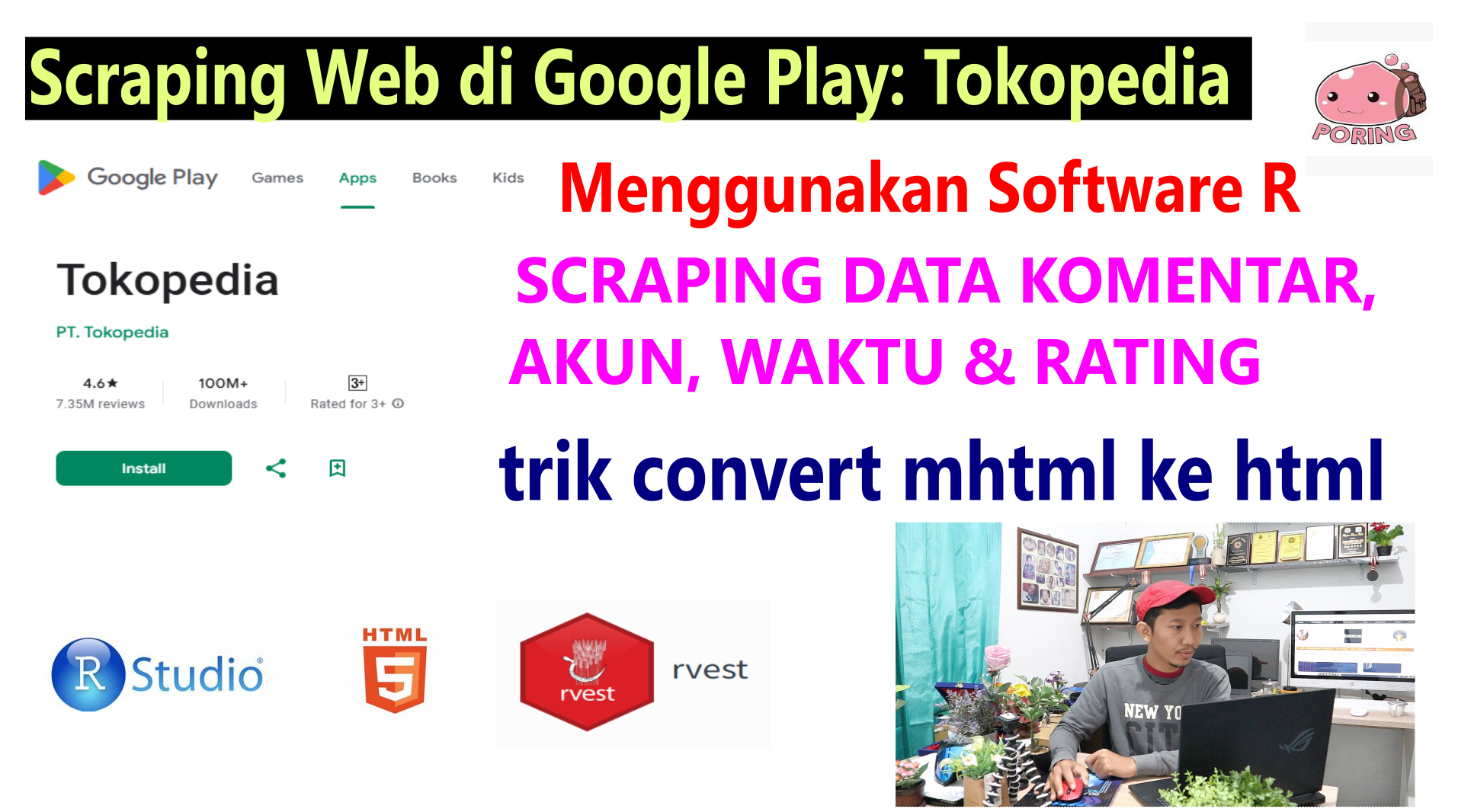 Scraping Ulasan Google Play Tokopedia dengan R